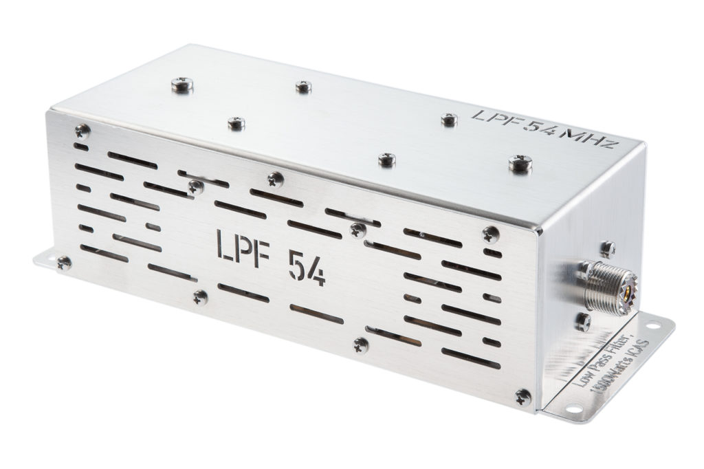 LOW PASS FILTER "PERFO BOX-1500" 54 MHZ by Low Band Systems