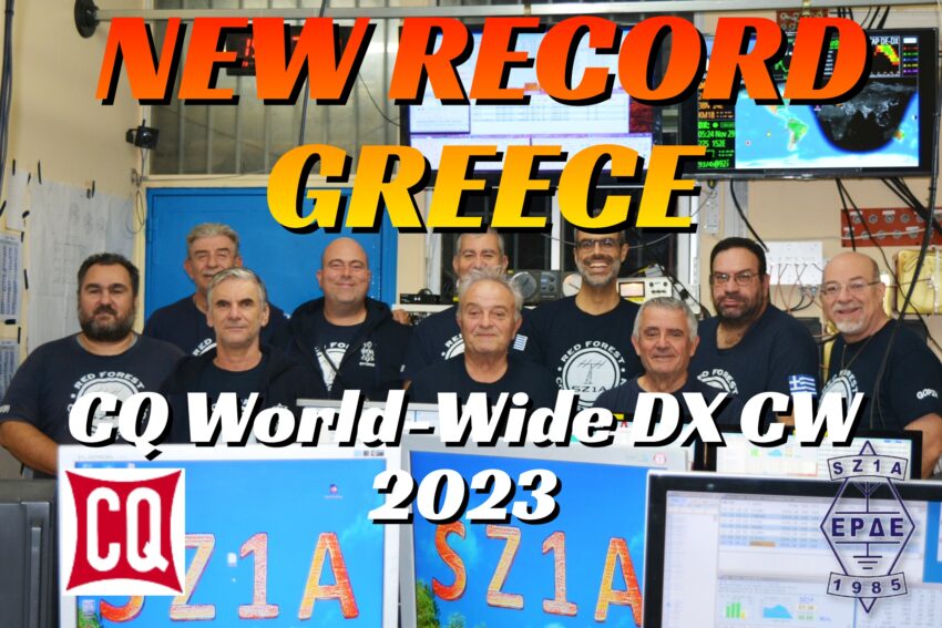 New Record Set for Greece - CQ WW CW 2023