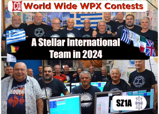 CQ WPX CONTESTS 2024 at SZ1A - An International Affair!