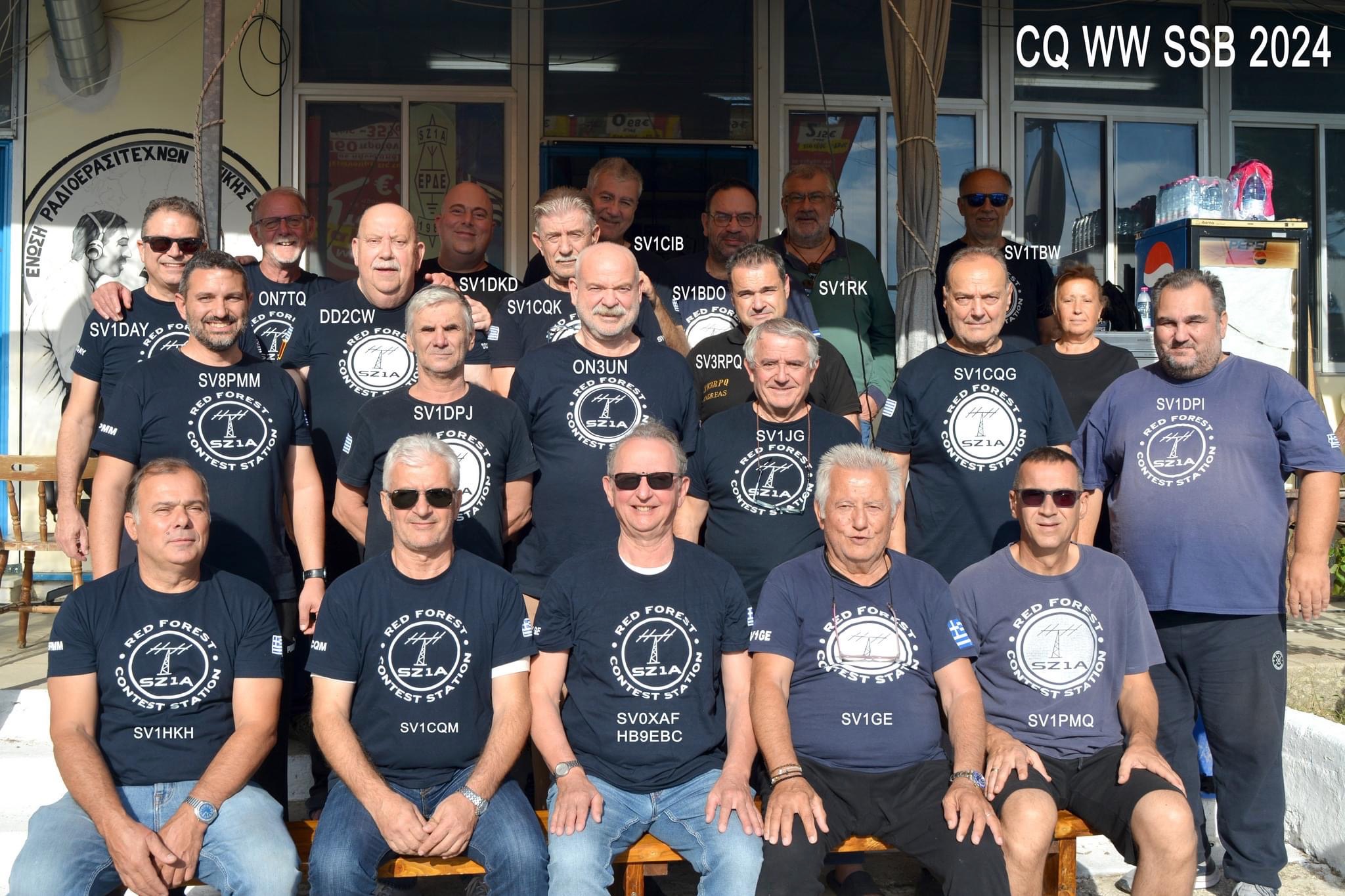 Team SZ1A in CQ WW SSB 2024